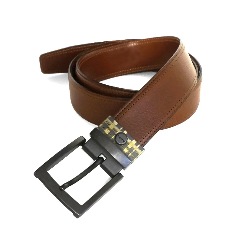 Becker Made In Italy Leather Reversible Belt