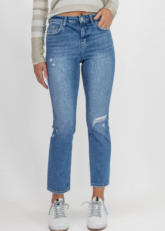 Flying Monkey Hannah HR Slim Straight Jeans