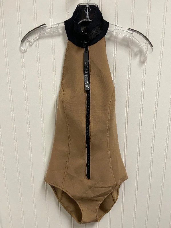 Swimsuit By LISA MARIE FERNANDEZ in Tan, Size: Xs